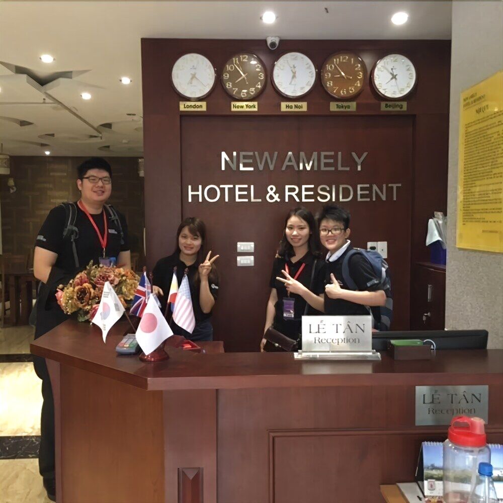 New Amely Hotel Hanoi Exterior photo